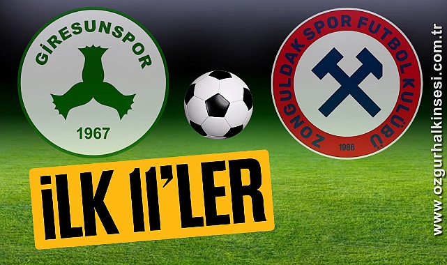 İlk 11'ler Belli Oldu