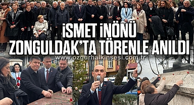 İsmet İnönü, Vefatının 52’nci Yılında Zonguldak’ta Törenle Anıldı