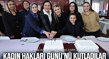 Kadın Hakları Günü'nü Kutladılar