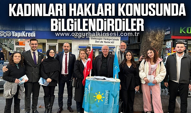Kadınları Hakları Konusunda Bilgilendirdiler