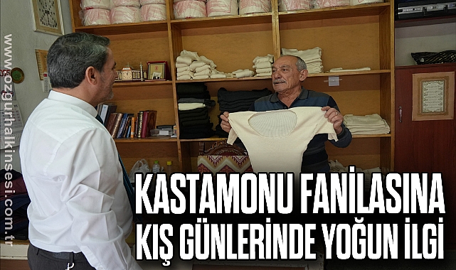  Kastamonu fanilasına kış günlerinde yoğun ilgi