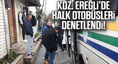 Kdz. Ereğli’de Halk Otobüsleri Denetlendi!