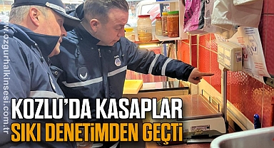 Kozlu’da Kasaplar Sıkı Denetimden Geçti