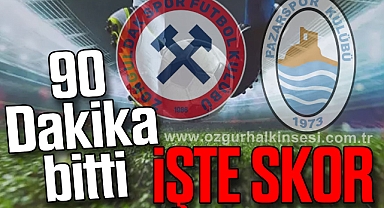 Maç Bitti! İşte Skor