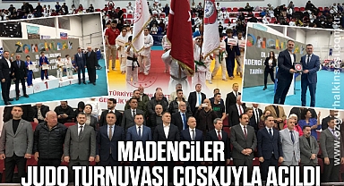 Madenciler Judo Turnuvası Coşkuyla Açıldı