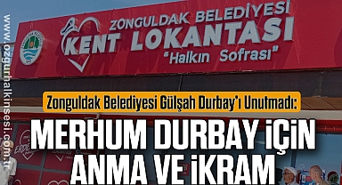 Merhum Durbay İçin Anma ve İkram