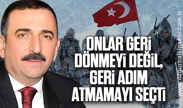 Onlar geri dönmeyi değil geri adım atmamayı seçti