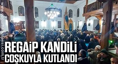 Regaip Kandili Coşkuyla Kutlandı