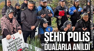 Şehit Polis Dualarla Anıldı