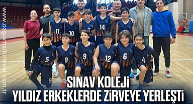 Sınav Koleji Yıldız Erkeklerde Zirveye Yerleşti