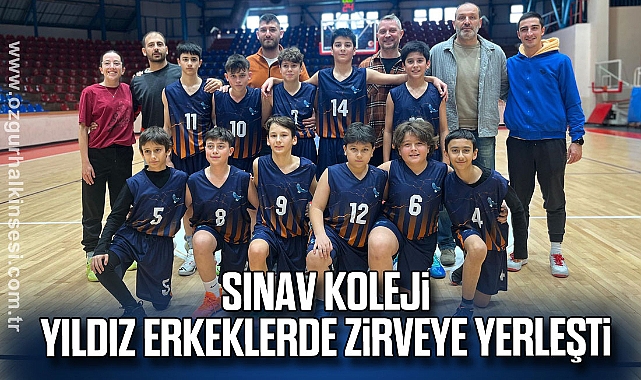 Sınav Koleji Yıldız Erkeklerde Zirveye Yerleşti
