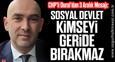 Sosyal Devlet Kimseyi Geride Bırakmaz