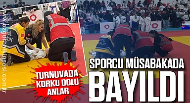 Turnuvada Korku Dolu Anlar: Sporcu Müsabakada Bayıldı