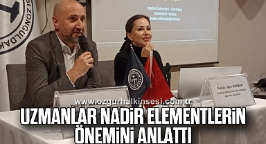 Uzmanlar Nadir Elementlerin Önemini Anlattı