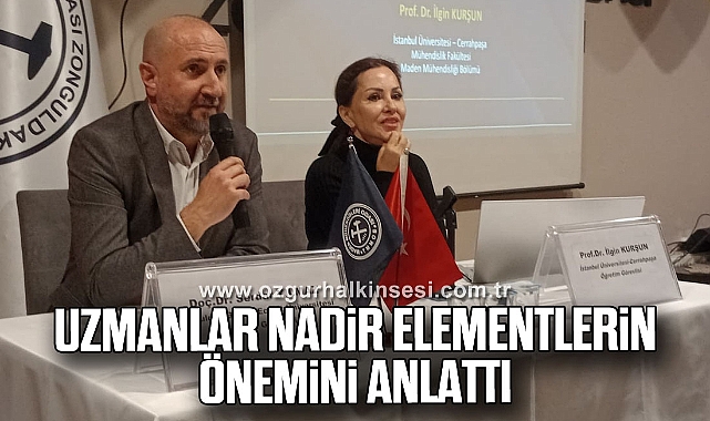 Uzmanlar Nadir Elementlerin Önemini Anlattı