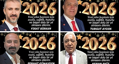 YENİ YILI KUTLADILAR