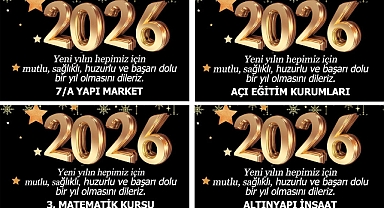 YENİ YILI KUTLADILAR