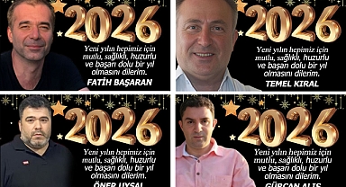 YENİ YILI KUTLADILAR