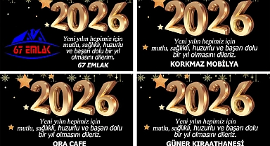 YENİ YILI KUTLADILAR