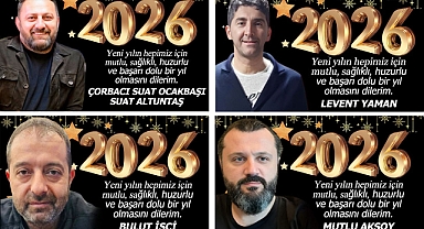 YENİ YILI KUTLADILAR