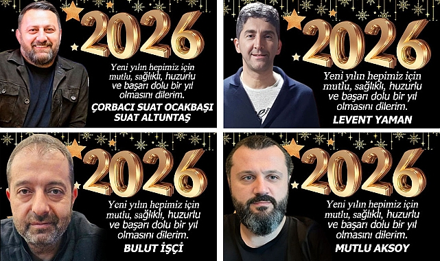 YENİ YILI KUTLADILAR