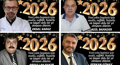 YENİ YILI KUTLADILAR