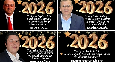 YENİ YILI KUTLADILAR