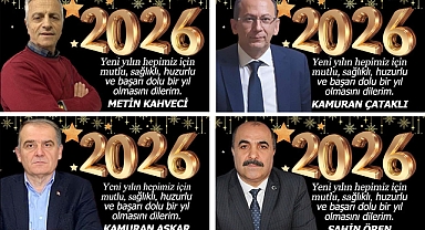 YENİ YILI KUTLADILAR