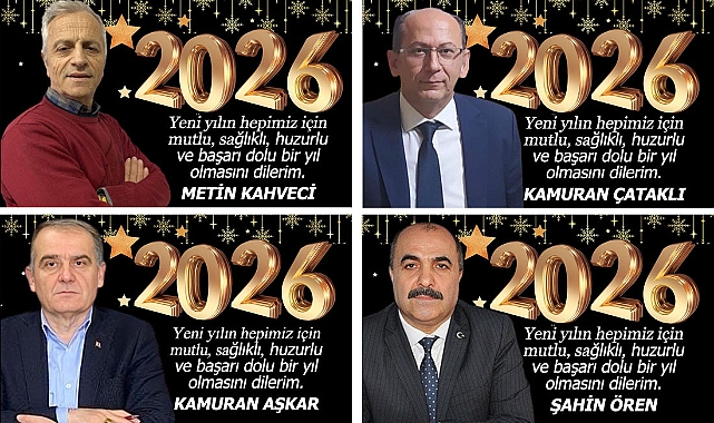 YENİ YILI KUTLADILAR