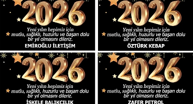 YENİ YILI KUTLADILAR