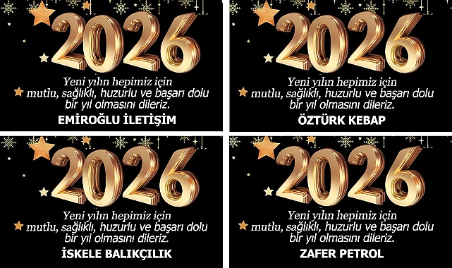 YENİ YILI KUTLADILAR