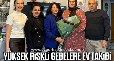 Yüksek Riskli Gebelere Ev Takibi