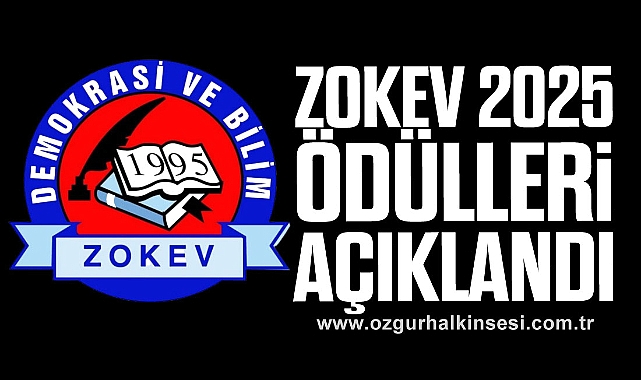 ZOKEV 2025 ödülleri açıklandı