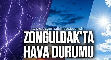 ZONGULDAK'TA HAVA DURUMU