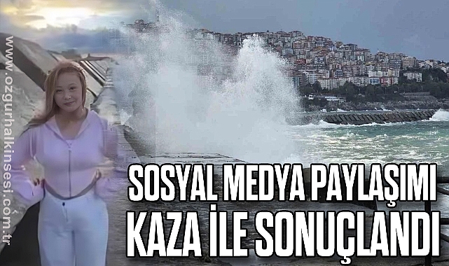 Zonguldak’ta Sosyal Medya Paylaşımı Kaza ile Sonuçlandı