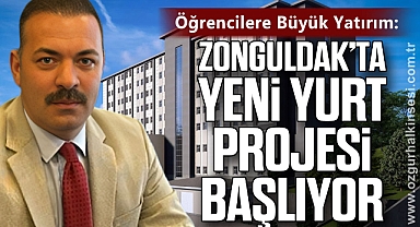 Zonguldak'ta Yeni Yurt Projesi Başlıyor