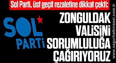“ZONGULDAK VALİSİNİ SORUMLULUĞA ÇAĞIRIYORUZ”