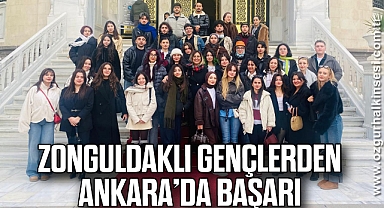 Zonguldaklı Gençlerden Ankara’da Başarı