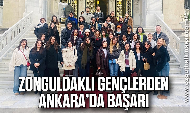 Zonguldaklı Gençlerden Ankara’da Başarı