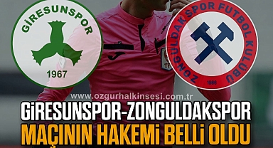 Zonguldakspor – Giresunspor Maçının Hakemi Belli Oldu