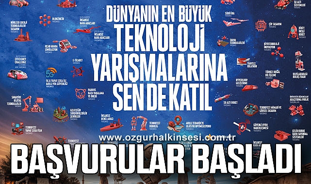 2026 Teknoloji Yarışmalarına Başvurular Başladı