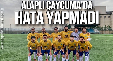 Alaplı Çaycuma'da hata yapmadı