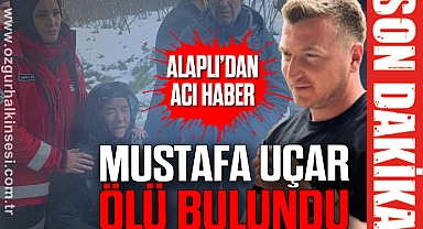 Alaplı'dan Acı Haber: Mustafa Uçar Ölü Bulundu