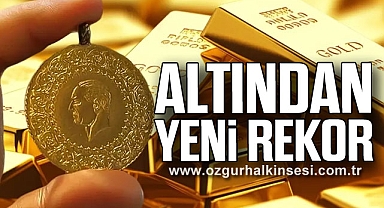 ALTINDAN YENİ REKOR