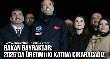 Bakan Bayraktar: