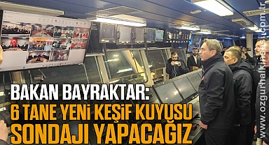 Bakan Bayraktar: 6 tane yeni keşif kuyusu sondajı yapacağız Karadeniz'de