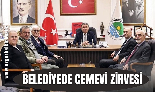 BELEDİYEDE CEMEVİ ZİRVESİ