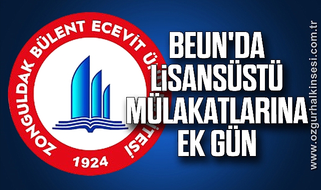 BEUN'da Lisansüstü Mülakatlarına Ek Gün