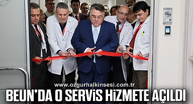 BEUN O Servis Hizmete Açıldı