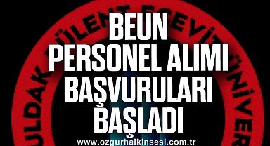 BEUN Personel Alımı Başvuruları Başladı